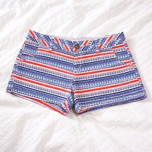 ✨ Red Camel Americana Print Shorts – Vacation Ready Size 5